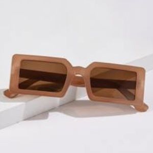 SHEIN Nude Sunglasses w UV protection